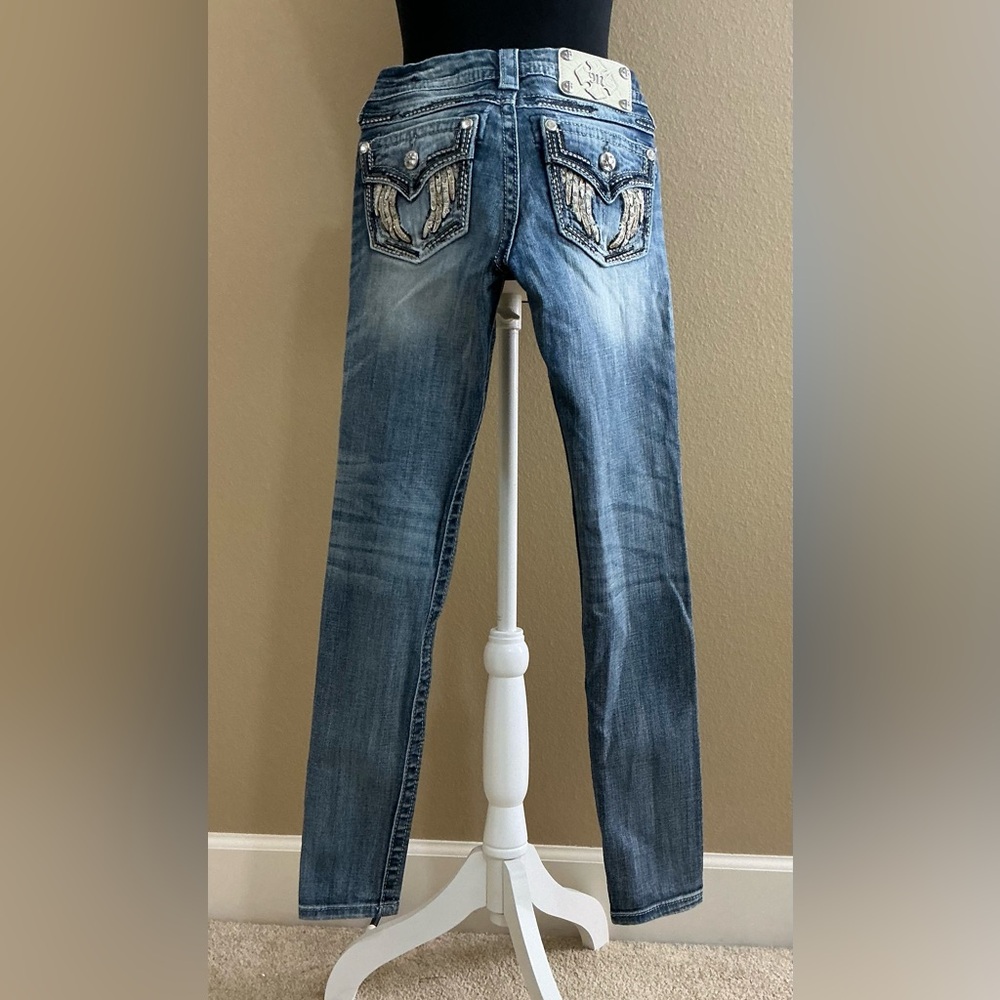 Miss Me Women's Blue Skinny Jeans